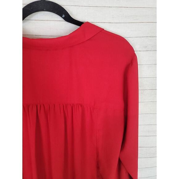 MAEVE DE STIJL BLOUSE IN RED, SZ 14 - Picture 9 of 12